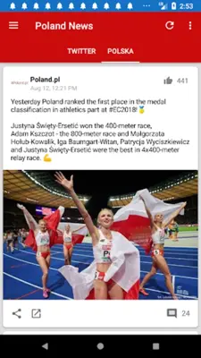 Poland News android App screenshot 9