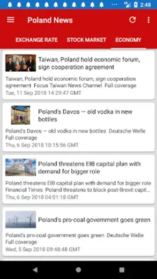 Poland News android App screenshot 10