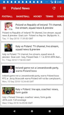 Poland News android App screenshot 12