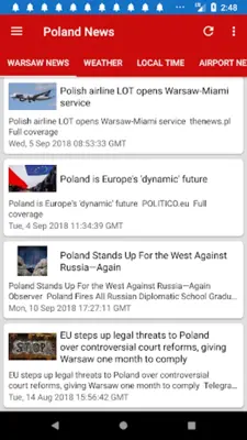 Poland News android App screenshot 14