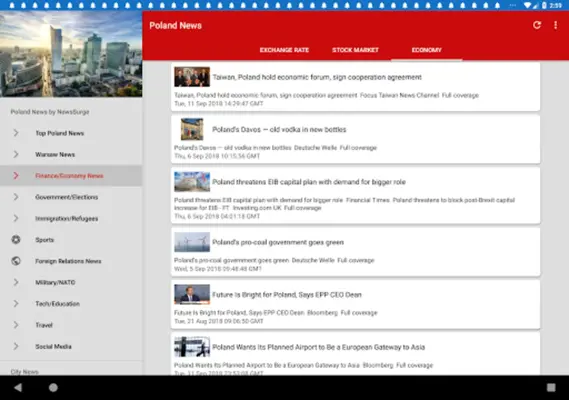 Poland News android App screenshot 4